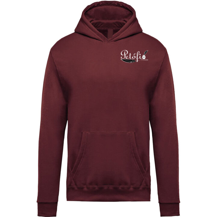 Feliratos gyerek hoodie