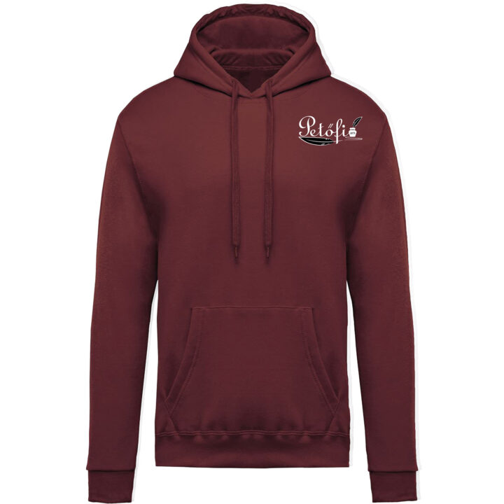 Feliratos felnőtt hoodie