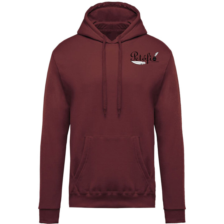 Feliratos felnőtt hoodie